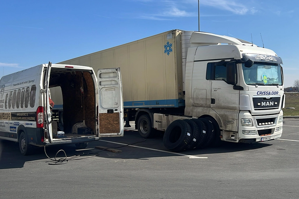 service mobil pentru eventualele probleme